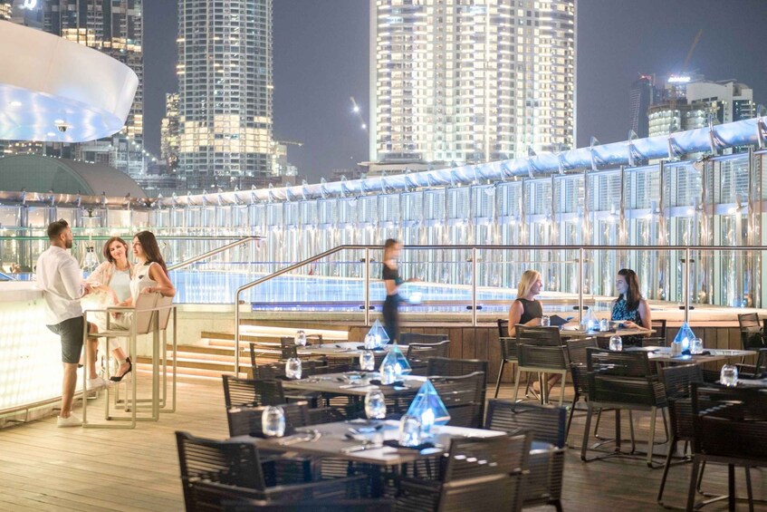 Picture 3 for Activity Burj Khalifa 124 & Lunch or Dinner at Rooftop, The Burj Club