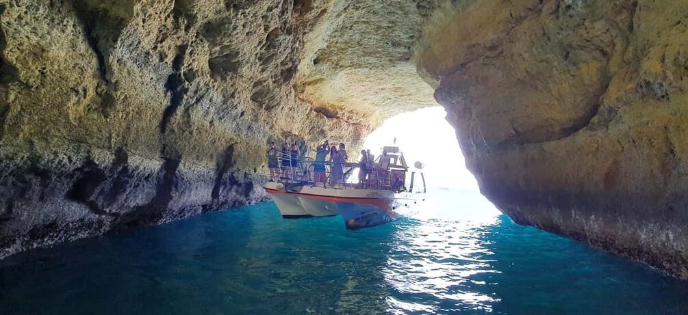 Picture 9 for Activity From Lagos: Family-Friendly Catamaran Tour of Benagil