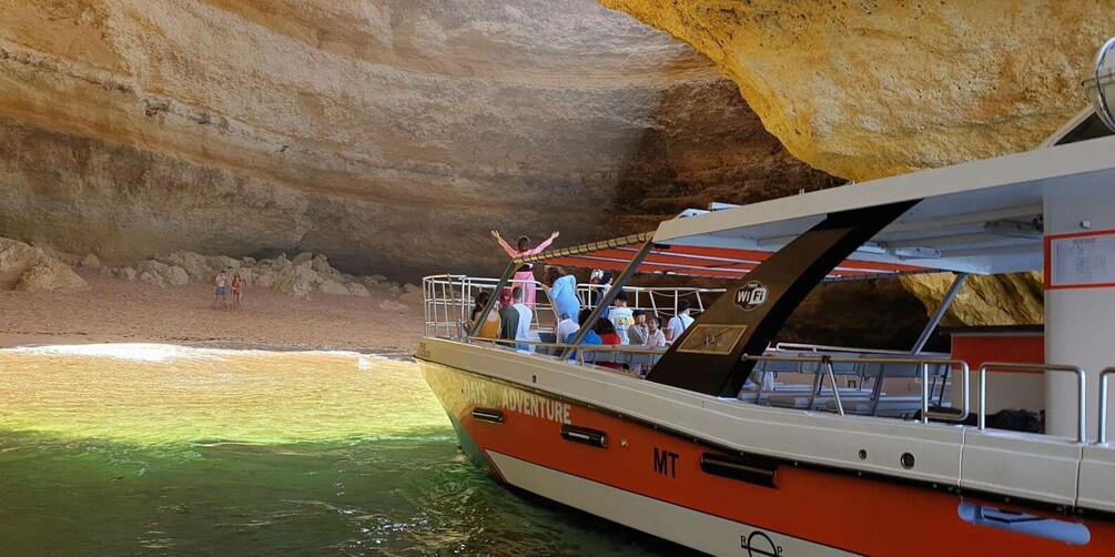 Picture 1 for Activity From Lagos: Family-Friendly Catamaran Tour of Benagil