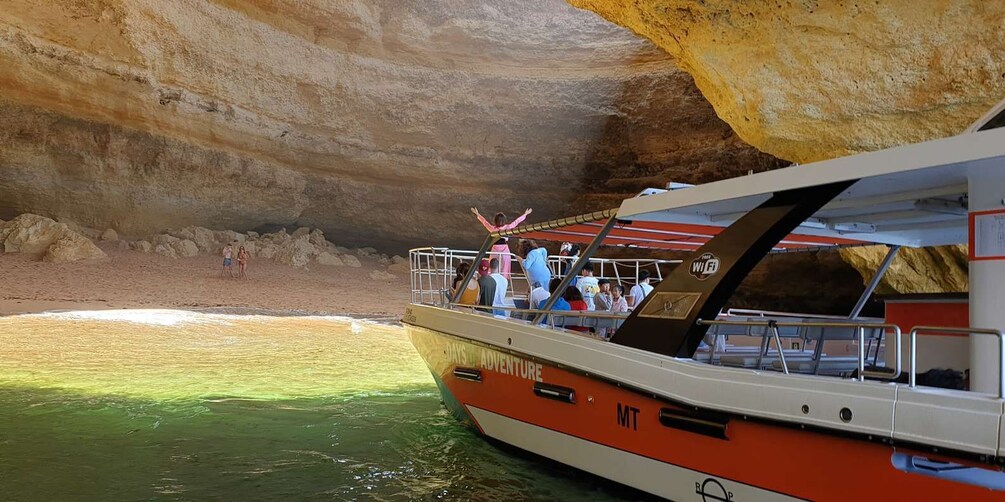 Picture 1 for Activity From Lagos: Family-Friendly Catamaran Tour of Benagil