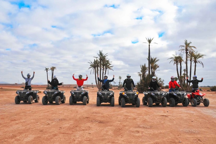 Picture 3 for Activity Marrakech Desert & Palm Grove Quad Bike Tour