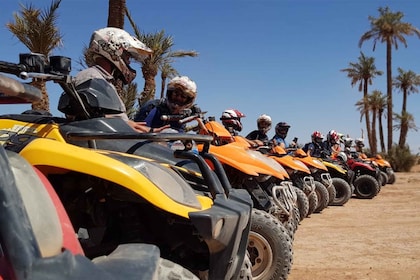 Excursion en quad dans le désert et la palmeraie de Marrakech