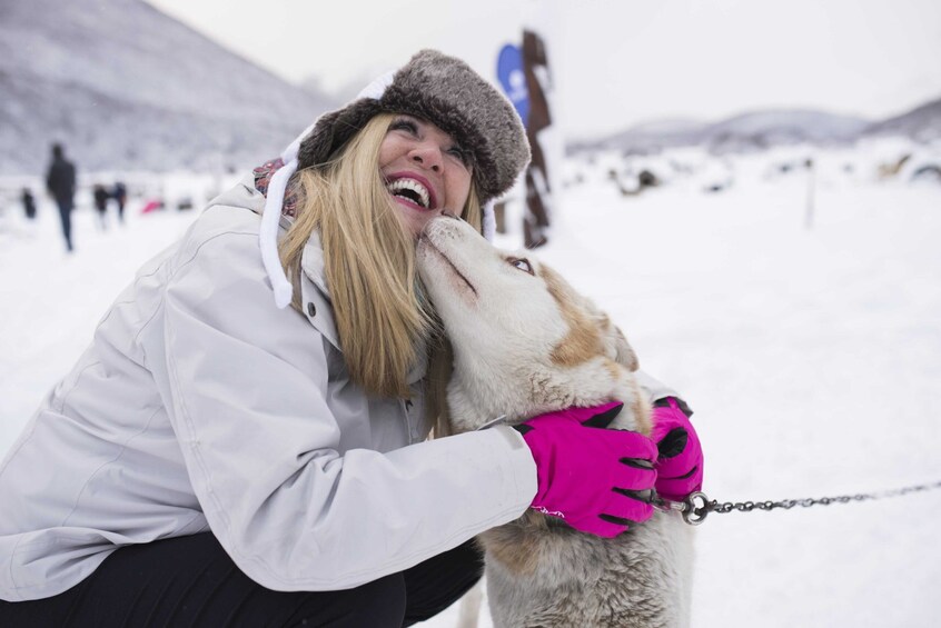 Ushuaia: Full day Snow: Sledding with Huskies Snowmobile 4x4