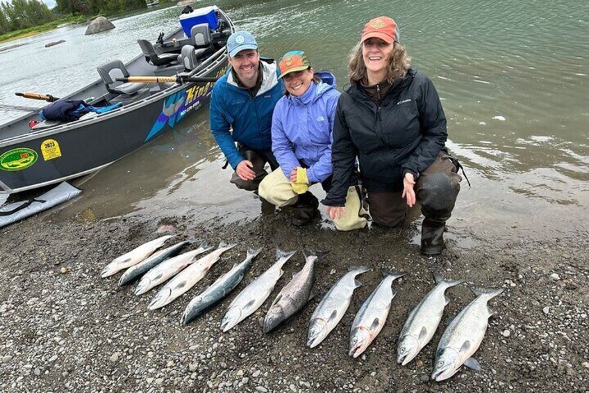 Half day Alaska Salmon Fishing on the Kenai Peninsula