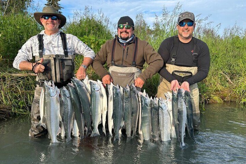 Half day Alaska Salmon Fishing on the Kenai Peninsula