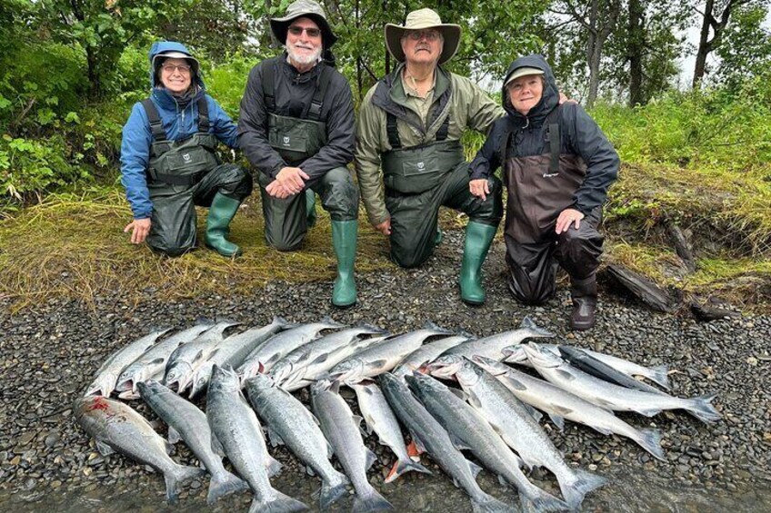 Half day Alaska Salmon Fishing on the Kenai Peninsula