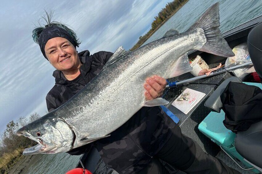 Half day Alaska Salmon Fishing on the Kenai Peninsula