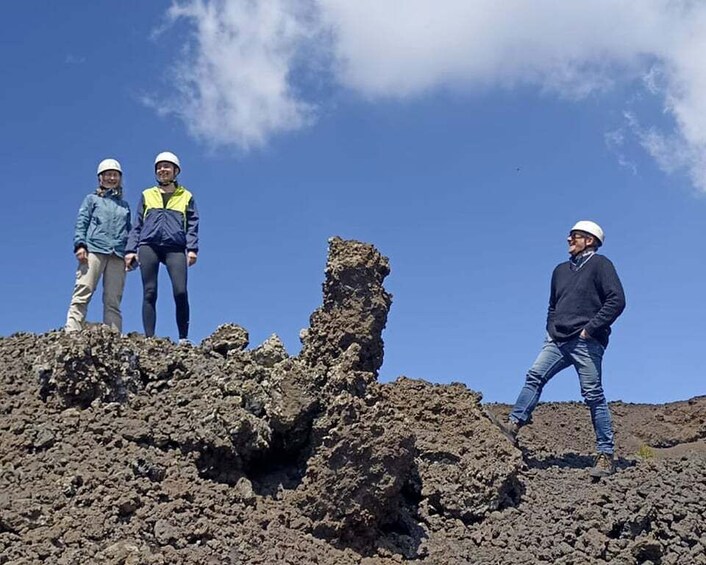 Picture 8 for Activity From Taormina: Etna Tour with Hiking, Cave Visit, & Tastings