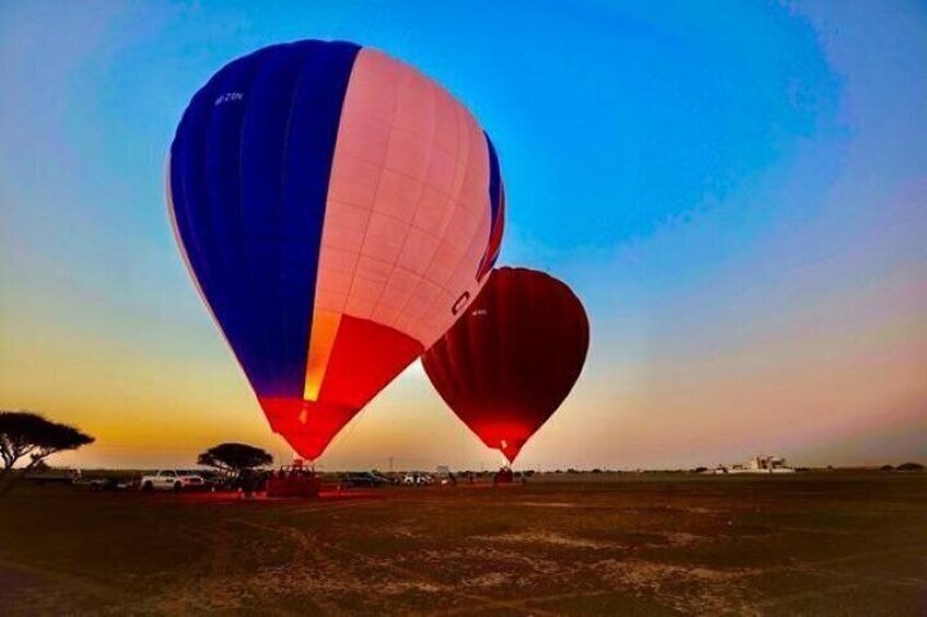 Hot Air Balloon Ride in Ras Al Khaimah from Dubai 