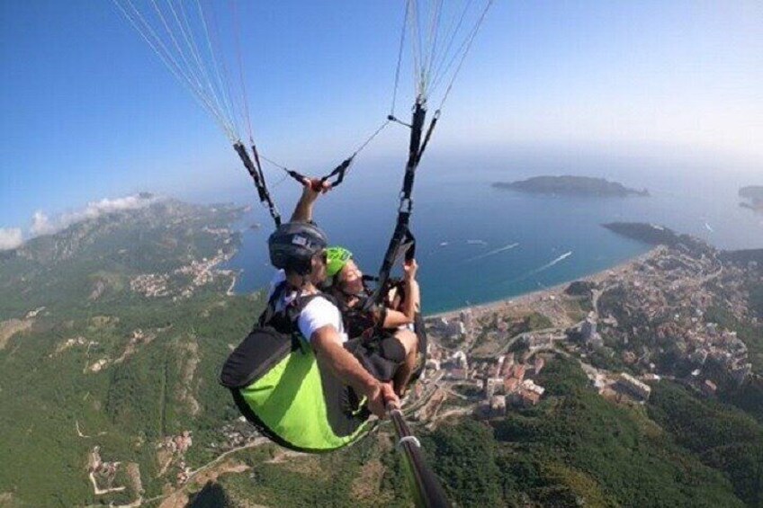 Paragliding Montenegro tour