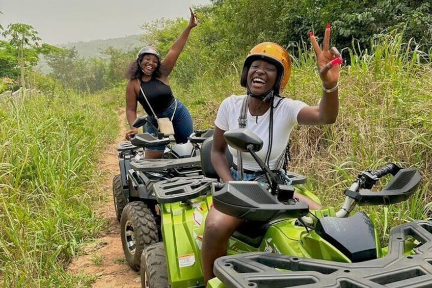 Off-road Quadbiking Trail to the Waterfall