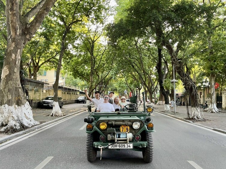 Hanoi Countryside Vintage Jeep Tour Bat Trang Village Farming Insights