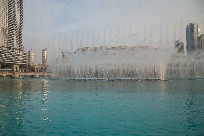 Picture 5 for Activity Dubai: Burj Khalifa Fountain Show and Burj Lake Ride