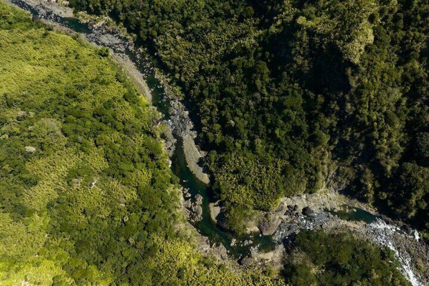 Aerial view of the Sigatoka river