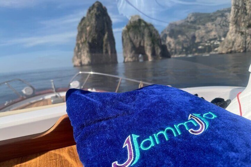 Explore Capri Sorrento Amalfi Positano by Private Boat