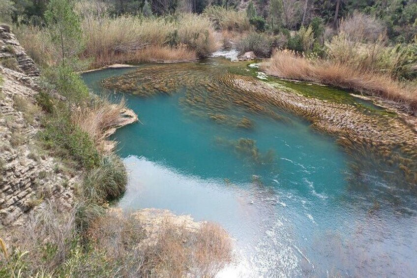 From Valencia, route of the Chulilla hanging bridges