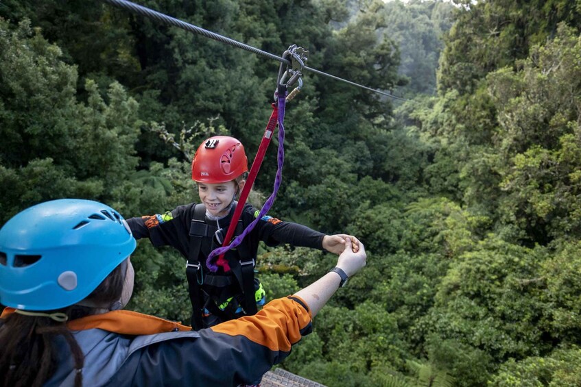 Picture 11 for Activity Rotorua: Guided Zipline Adventure Tour with Photos