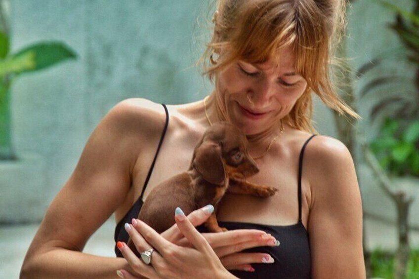 Puppy Yoga Experience in Bali