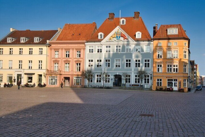 Private audio book city rally in Stralsund’s old town