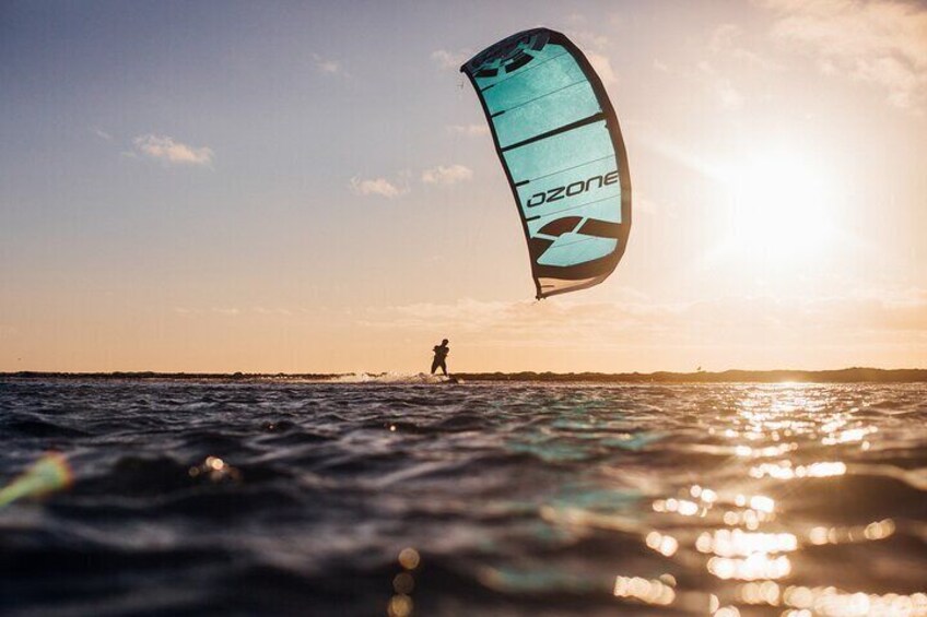 unbelievable sunsets and flat water 