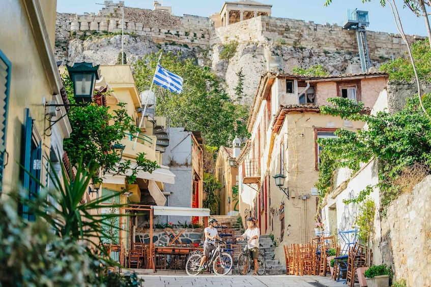 Picture 8 for Activity Athens: Old Town Highlights Guided E-Bike Tour