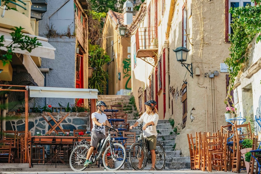 Picture 9 for Activity Athens: Old Town Highlights Guided E-Bike Tour