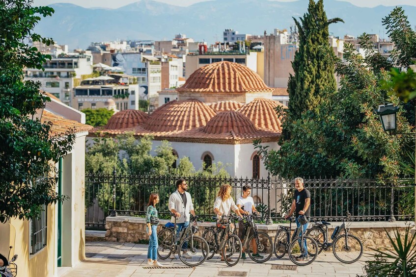 Picture 1 for Activity Athens: Old Town Highlights Guided E-Bike Tour