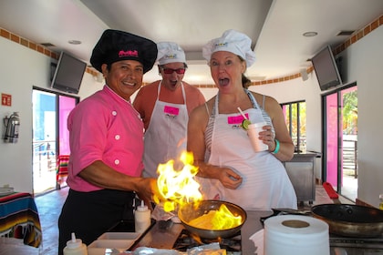 Taste of Mexico: Cooking Class & Tequila Experience with Transfe