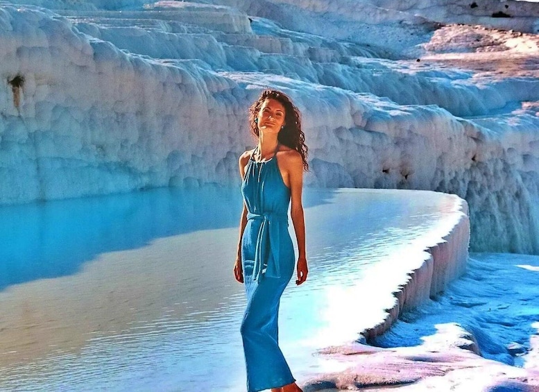 Picture 2 for Activity From Kusadasi: Pamukkale & Hierapolis Tour - Ticket Included