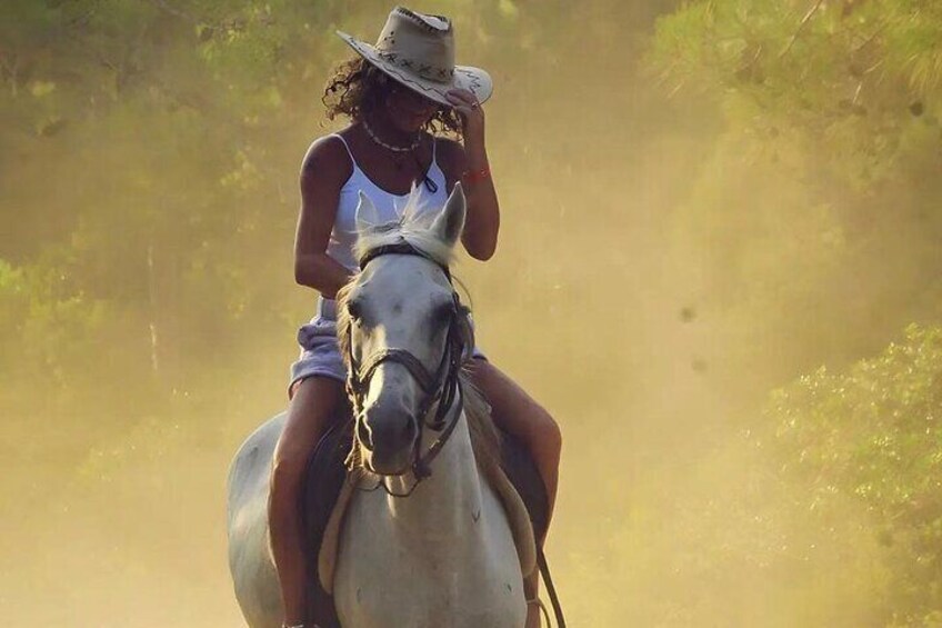 Horseback Riding by Beach or Forest in Manavgat