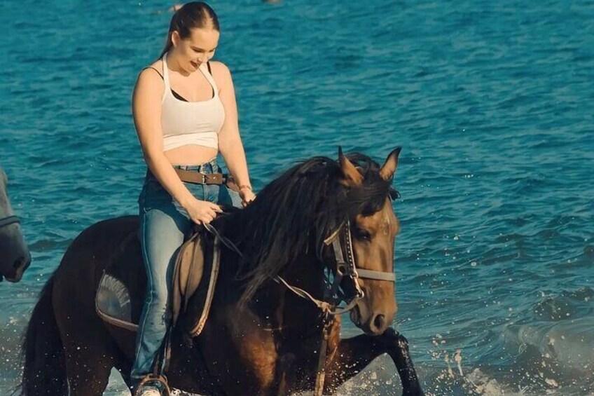 Horseback Riding by Beach or Forest in Manavgat