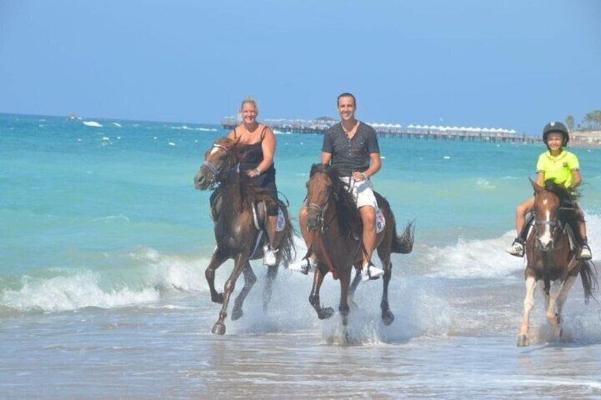 Horseback Riding by Beach or Forest in Manavgat