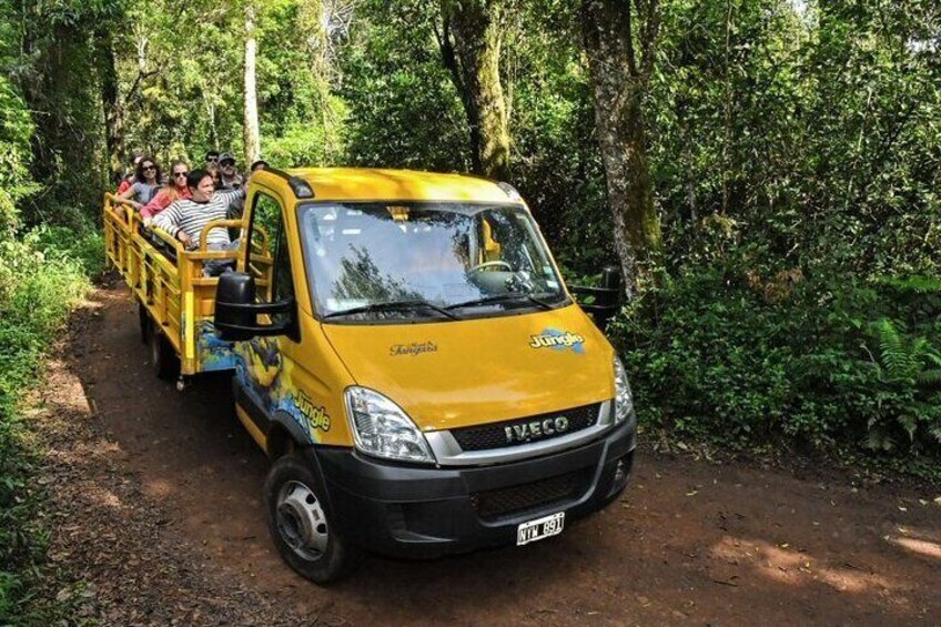 Immersive Iguazú Falls In One Day: Guided Walk, Train Ride & Boat