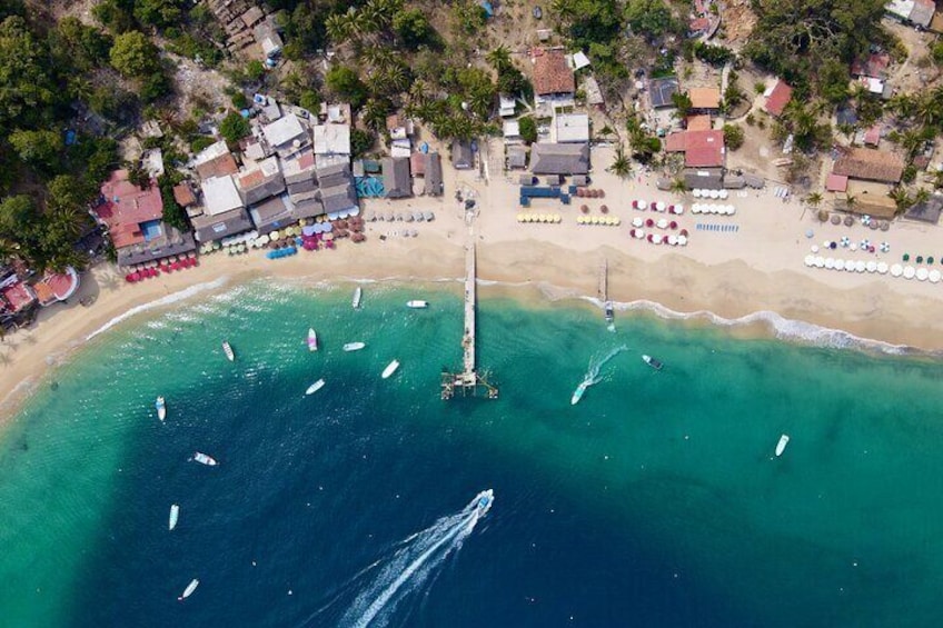 Boat Excursion and Hiking Walk in Quimixto