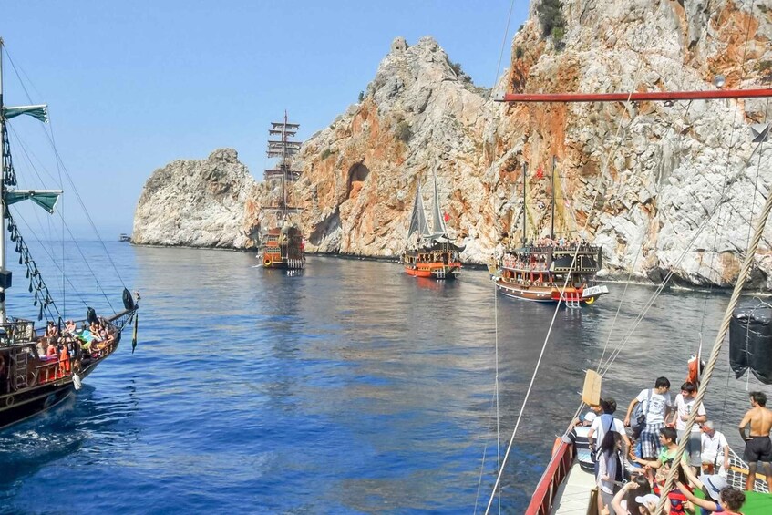 Picture 6 for Activity Alanya: Pirate Boat Trip with Lunch and Drinks