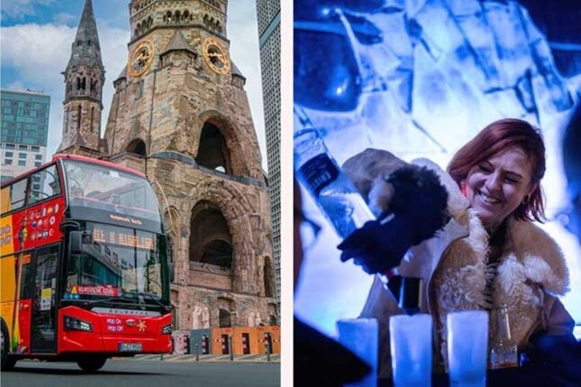 City Sightseeing Berlin: Icebar + Hop-On Hop-Off Bus Tour - All Lines (A+B)