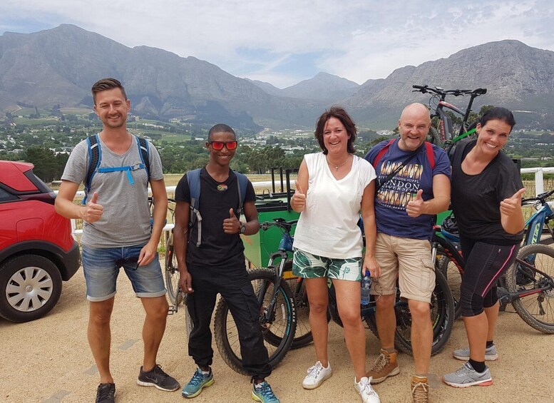 Picture 2 for Activity Franschhoek: E-bike Tour with Wine Tasting and Lunch