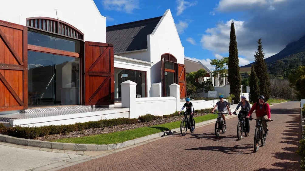 Picture 4 for Activity From Stellenbosch: E-Bike Tour with Wine Tasting and Lunch