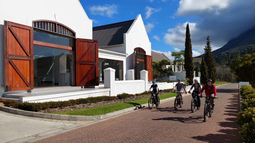 Picture 4 for Activity Franschhoek: E-bike Tour with Wine Tasting and Lunch