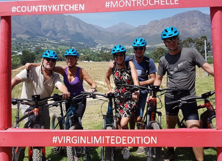 Picture 9 for Activity From Stellenbosch: E-Bike Tour with Wine Tasting and Lunch