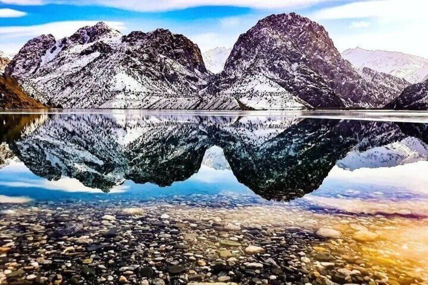Full-day guided tour to Iskanderkul Lake from Dushanbe