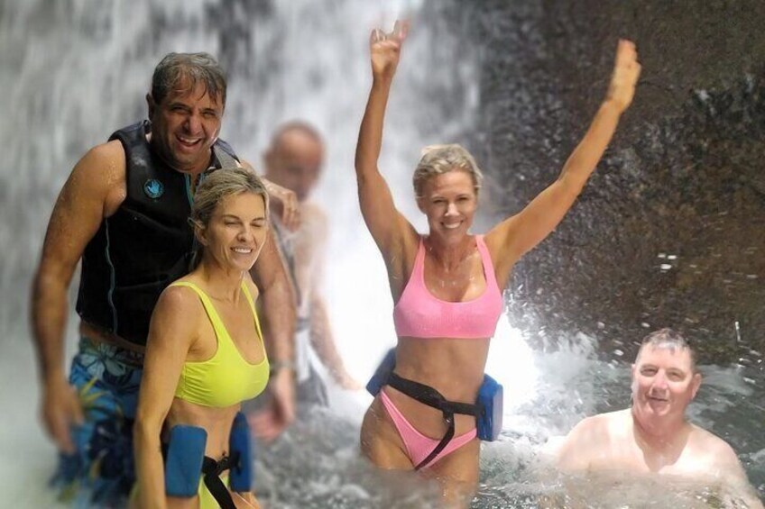 Scenic Tour of City and Rainforest, Waterfall, Sulphur Springs .