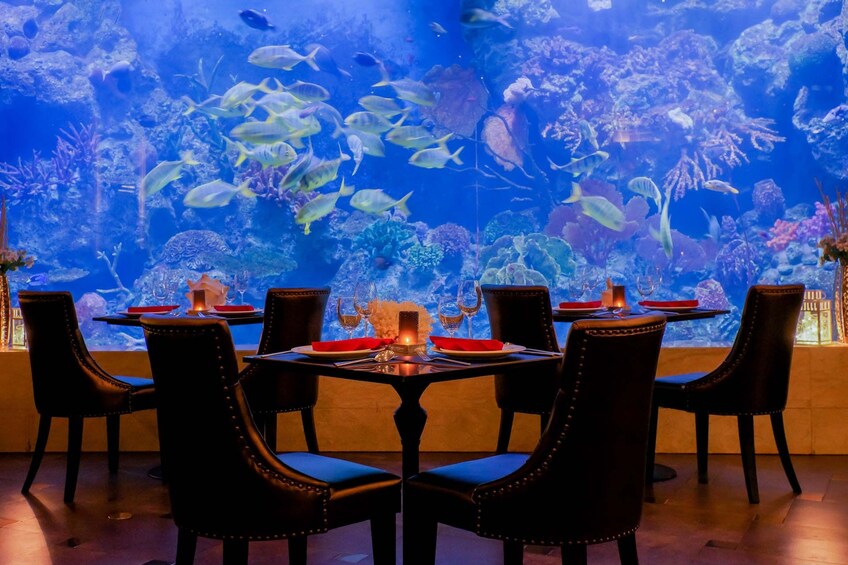 Copper Aquarium Restaurant at Amaranta Hotel Bangkok