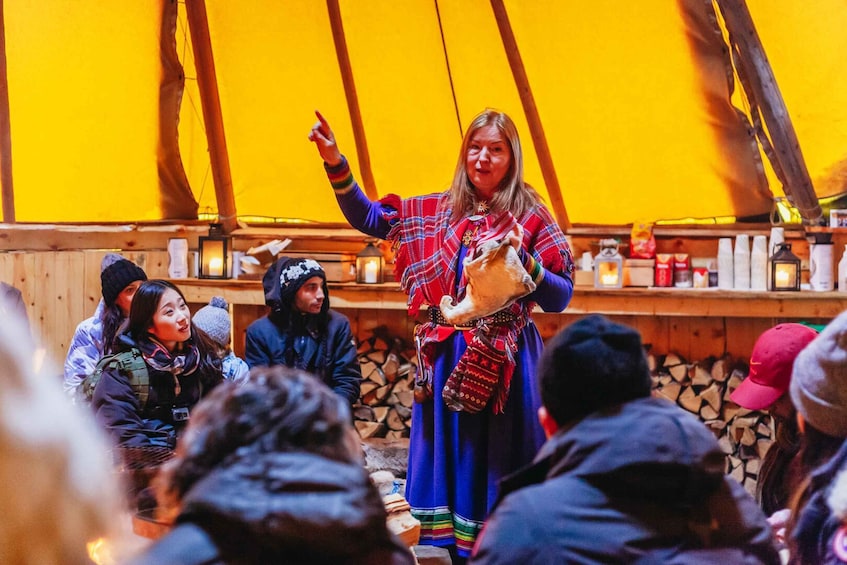 Picture 11 for Activity Tromsø: Reindeer Sledding & Feeding with a Sami Guide