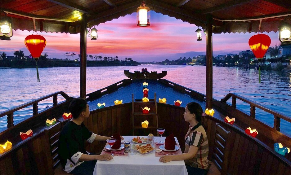 Picture 29 for Activity Romantic Sunset Dinner Cruise in Hoi An