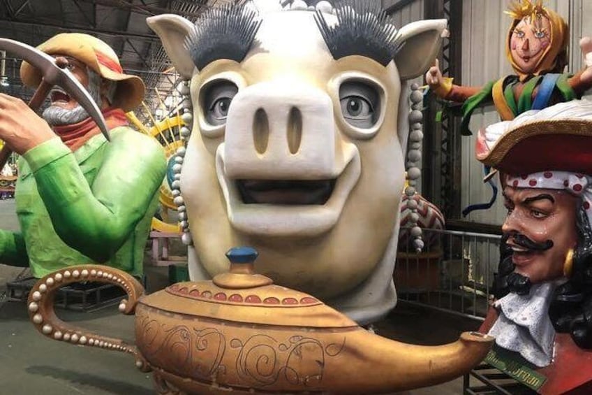 New Orleans Mardi Gras World Behind-the-Scenes Tour