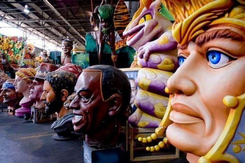 New Orleans Mardi Gras World Behind-the-Scenes Tour