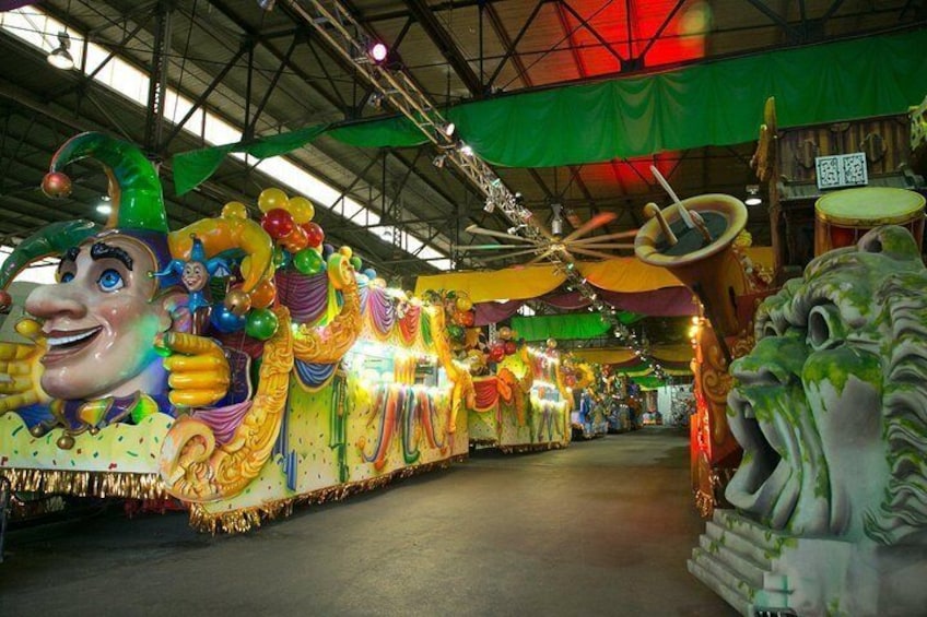 New Orleans Mardi Gras World Behind-the-Scenes Tour