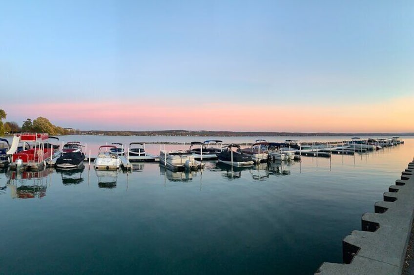Wine Tasting with a View at Canandaigua City Pier