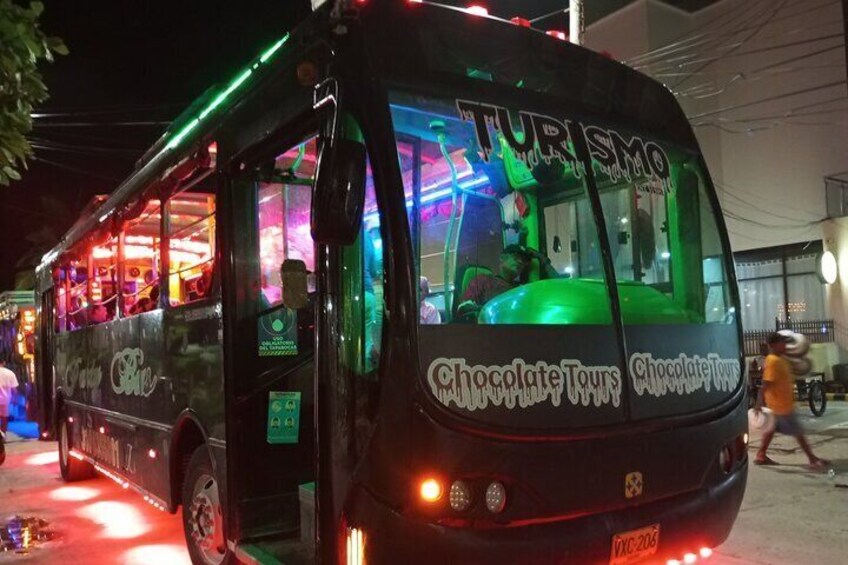 Party Tour At Night In Cartagena